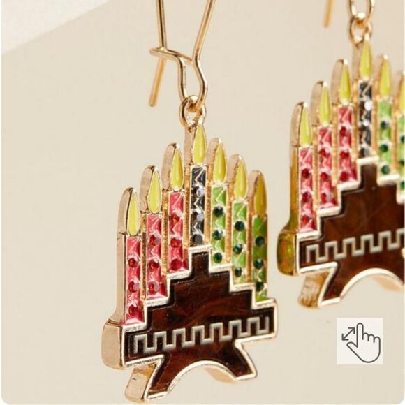 Torrid Kwanzaa Earrings New - Picture 4 of 4